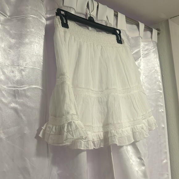 Full Tilt White Mini Skirt - Picture 2 of 5